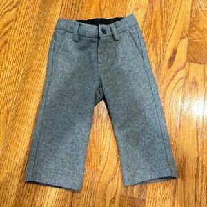 Janie and Jack boys wool gray pants